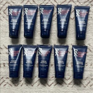 Set of 10 Dollar Shave Club Shave Butter Set